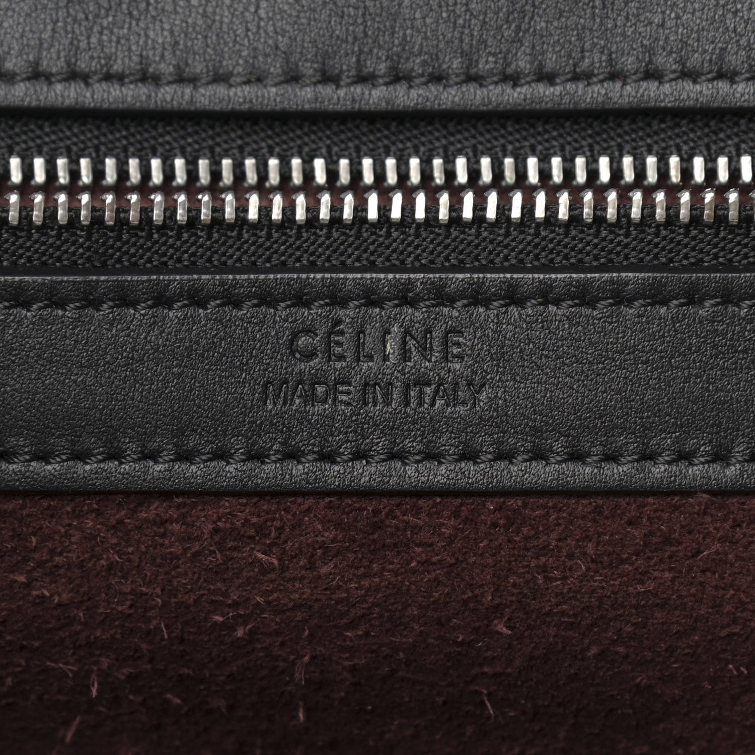 Celine Smooth Calfskin Small Coulisse Cabas Black 6 of 11