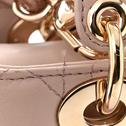Christian Dior Lambskin Cannage Small My ABCDior Lady Dior Fard 13 of 13