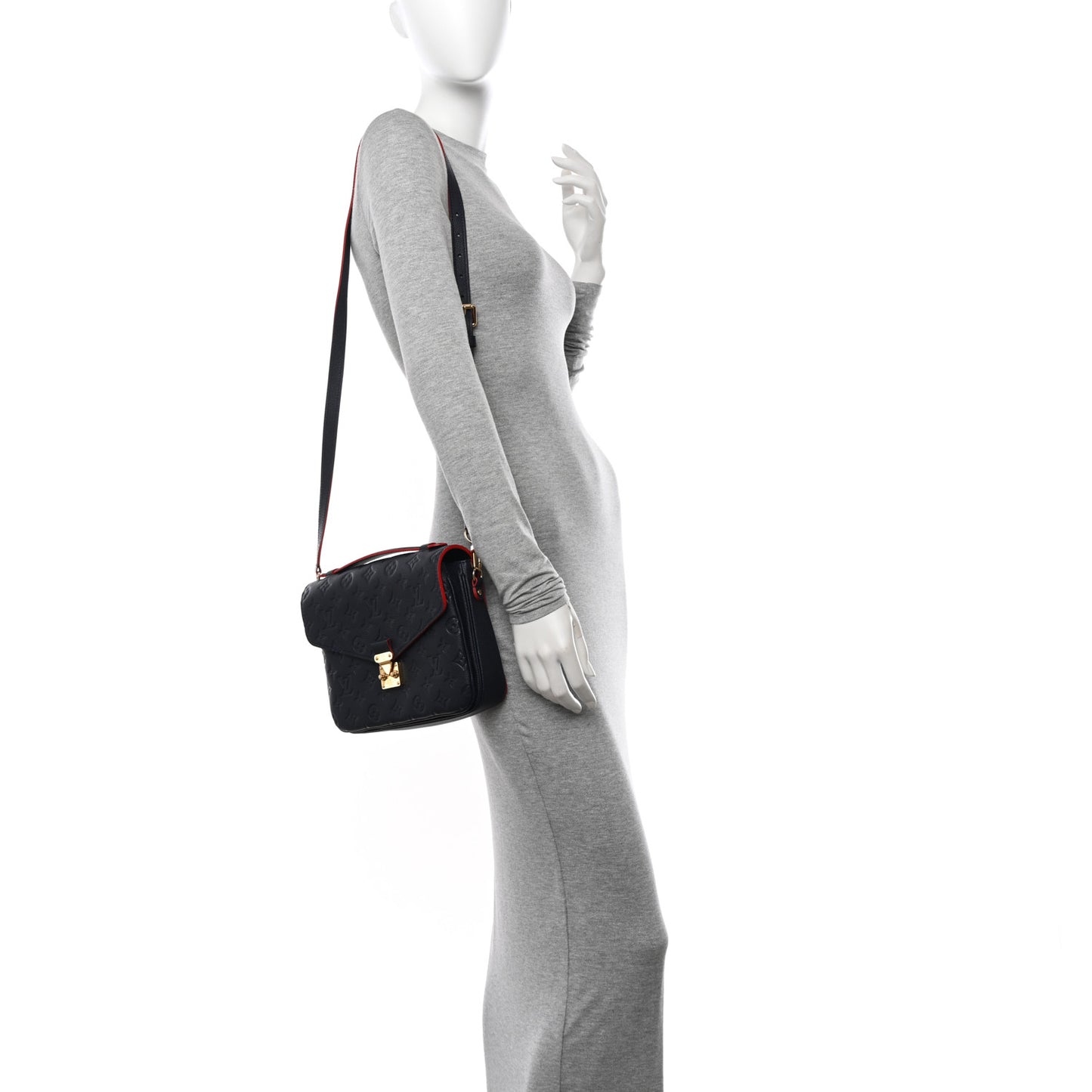 Empreinte Pochette Metis Marine Rouge