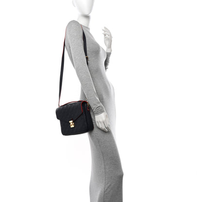 Louis Vuitton Empreinte Pochette Metis Marine Rouge 3 of 10