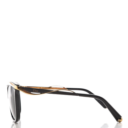 Christian Dior MetalEyes 2 Sunglasses Black Gold 3 of 9