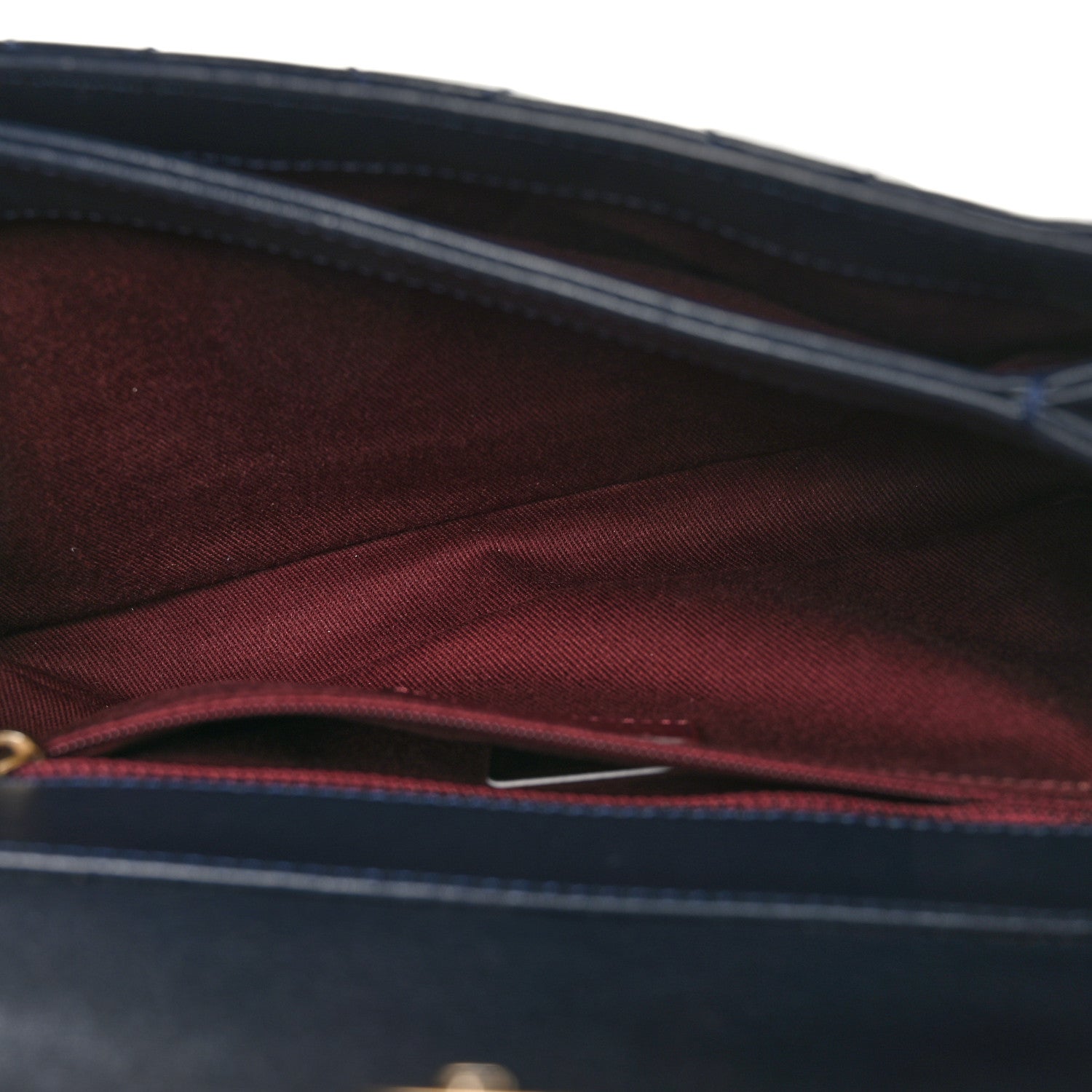 Chanel Lambskin Quilted Medium Perfect Edge Flap Navy 5 of 11