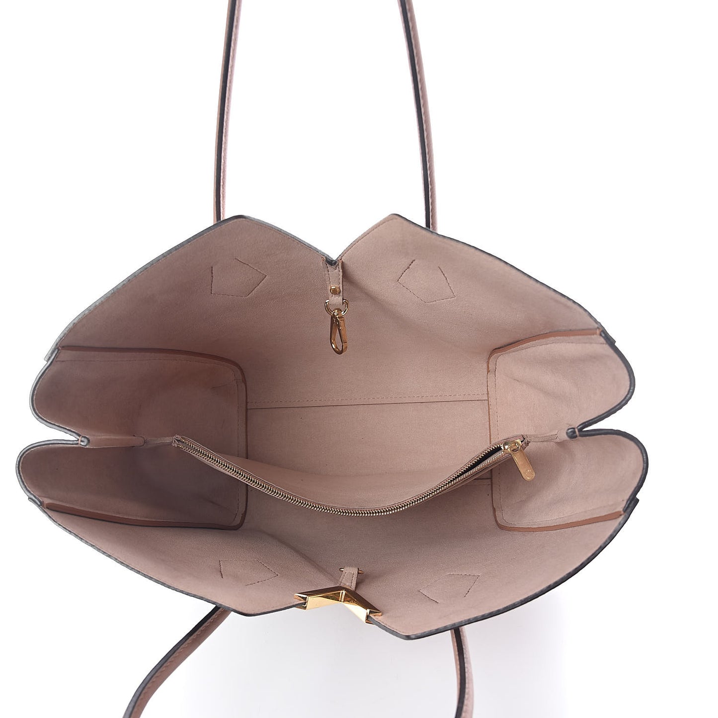 Calfskin Monogram Kimono Tote Bois de Rose