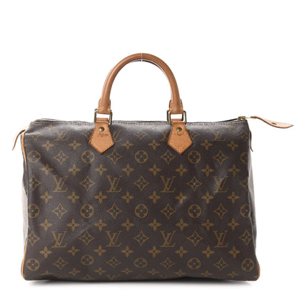 Louis Vuitton Monogram Speedy 35 1 of 12