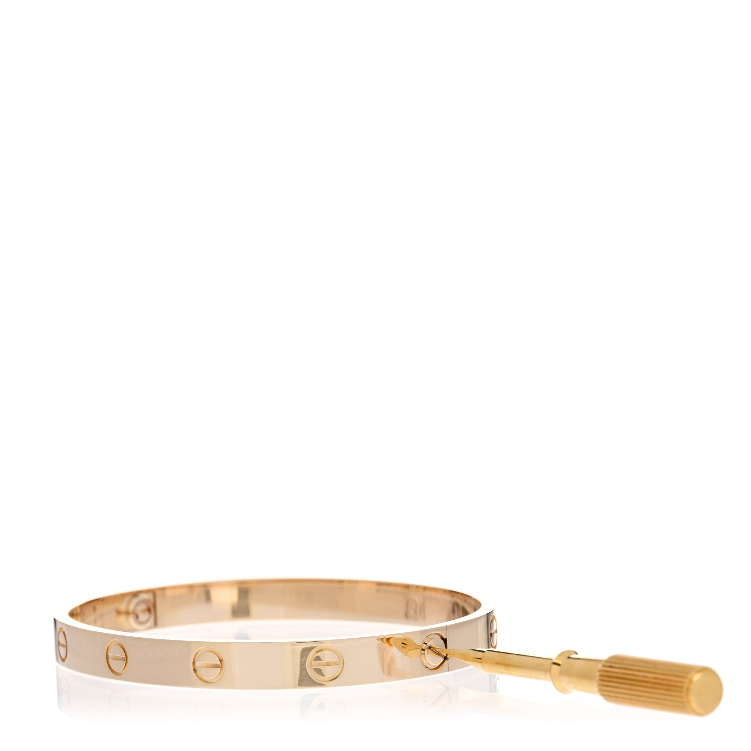 Cartier 18K Yellow Gold LOVE Bracelet 17 3 of 6