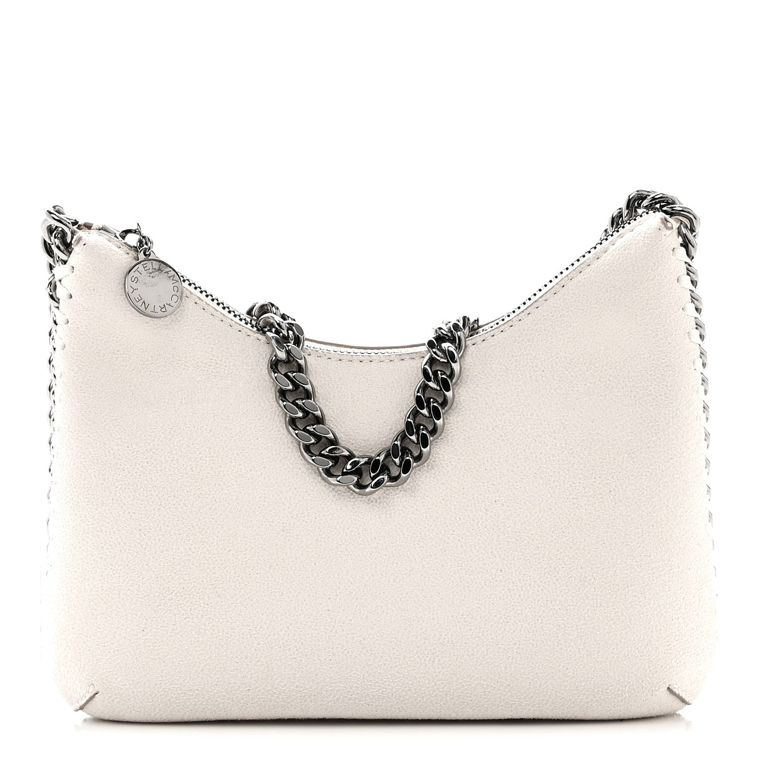 Stella McCartney Shaggy Deer Mini Chain Shoulder Bag Magnolia 1 of 11