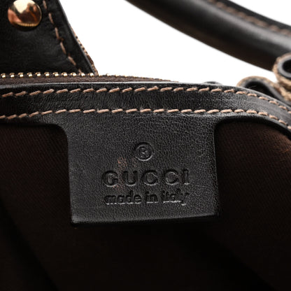 Gucci Monogram Studded Medium Pelham Shoulder Bag Dark Brown 6 of 14