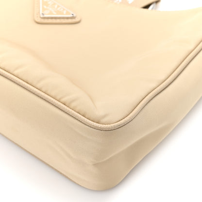 Prada Re-Nylon Saffiano Mini Re-Edition 2005 Bag Deserto 8 of 11