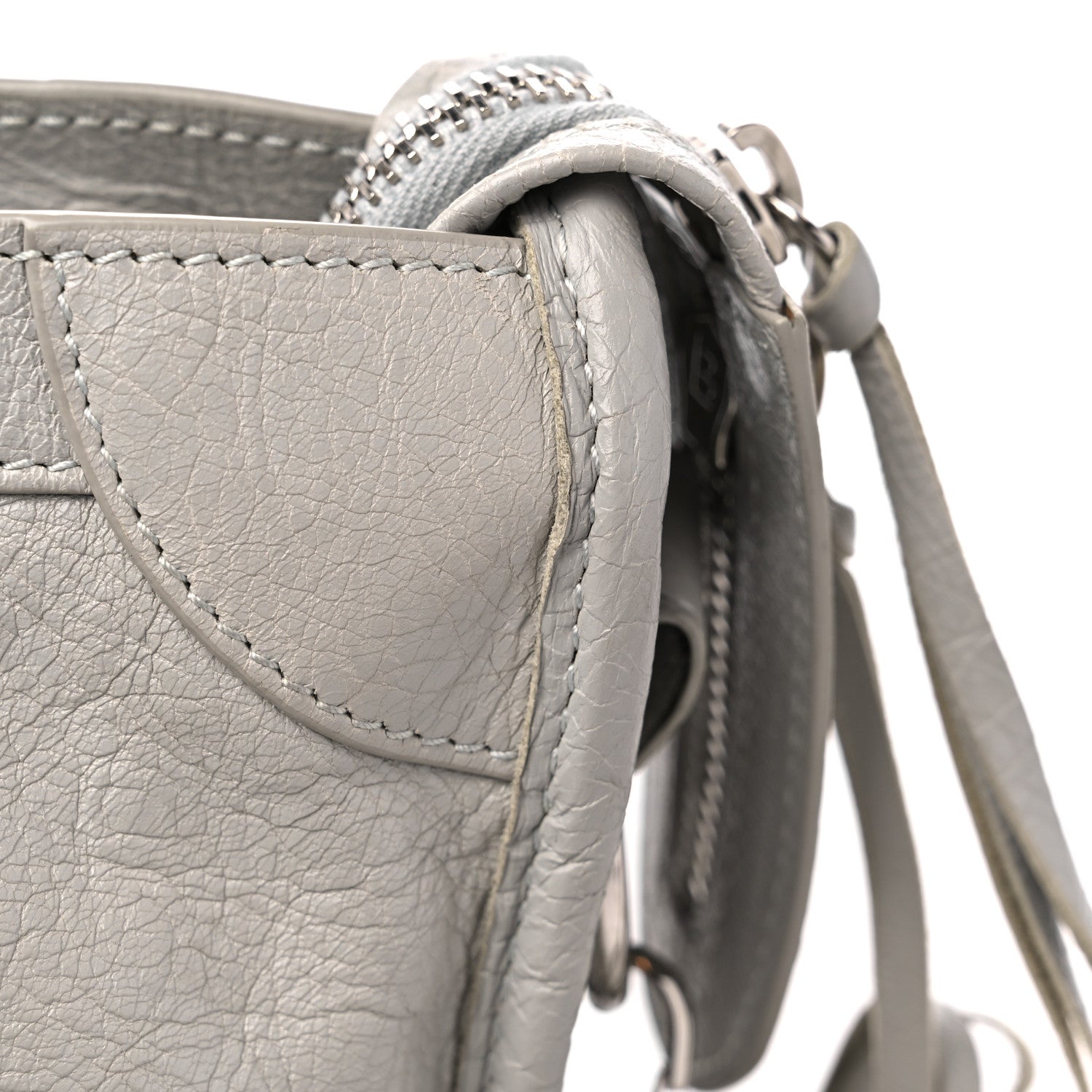 Balenciaga Agneau Classic Silver Hardware S City Gris Nuage 12 of 13