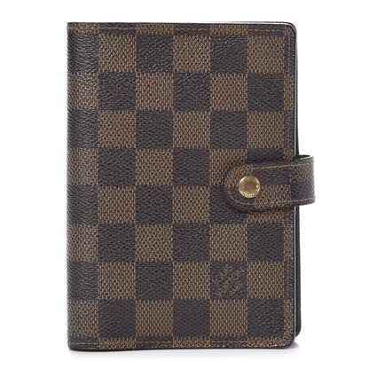 Louis Vuitton Damier Ebene Small Ring Agenda Cover 1 of 8