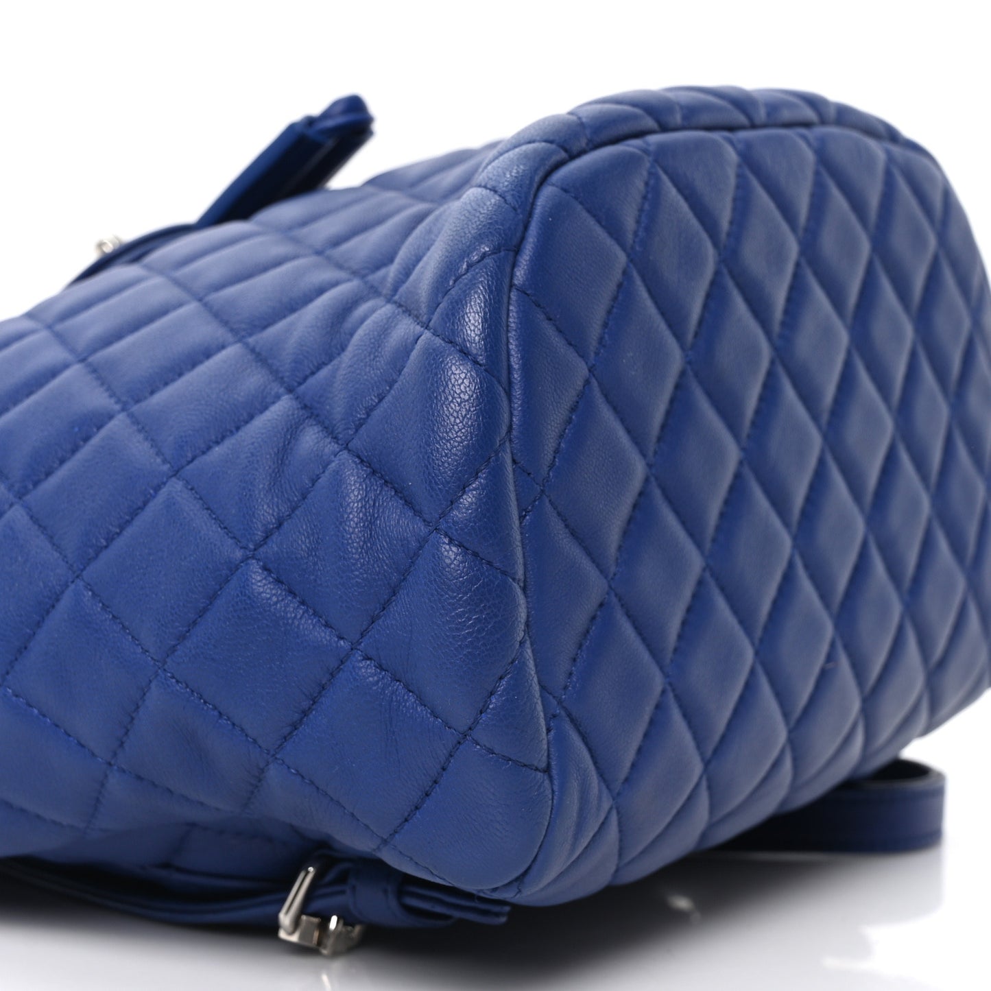 Calfskin Quilted Small Urban Spirit Backpack Blue