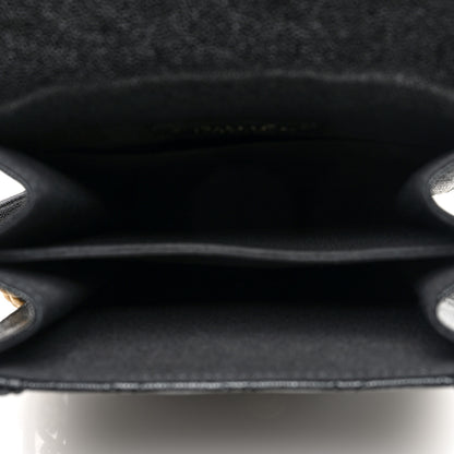 Chanel Caviar Quilted North South Boy Flap Black 5 of 10