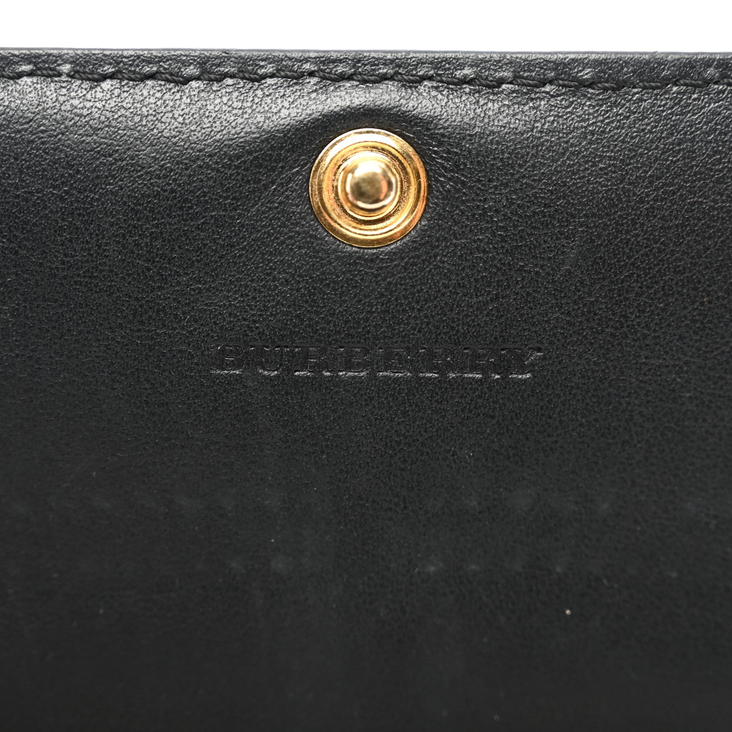 Burberry Soft Grain Calfskin Harris Wallet Black 6 of 10
