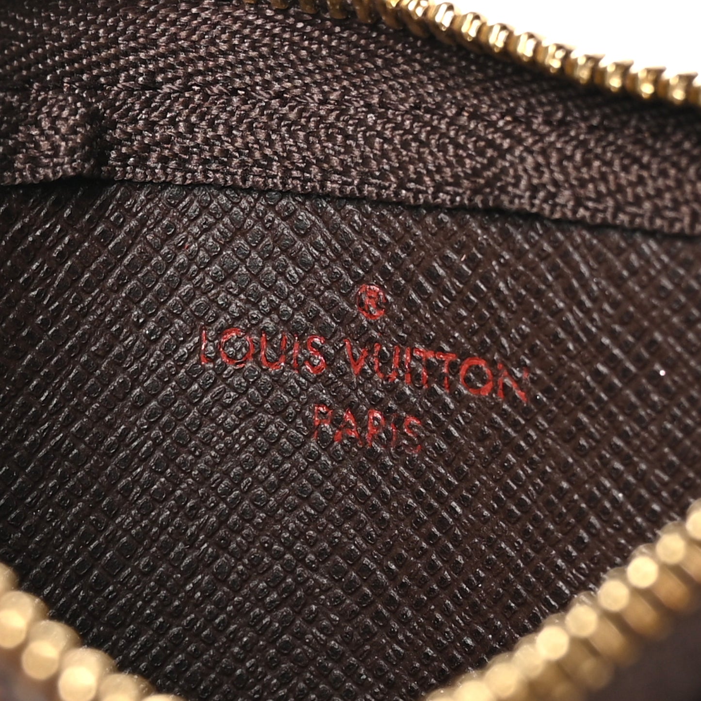 Damier Ebene Key Pouch