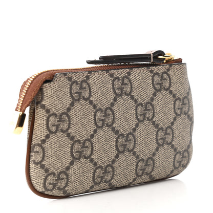 Gucci GG Supreme Monogram Key Case Brown 3 of 11