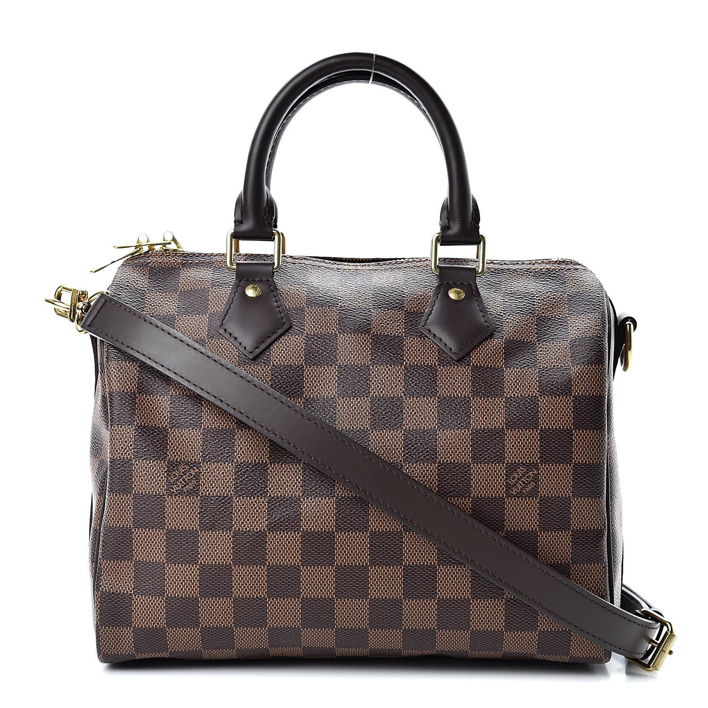 Damier Ebene Speedy Bandouliere 25