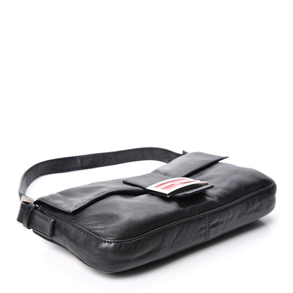 Fendi Lambskin Baguette Black 3 of 8