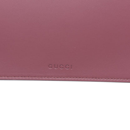 Gucci GG Supreme Monogram Blooms Small Zip Pouch Beige Multicolor Dry Rose 8 of 8