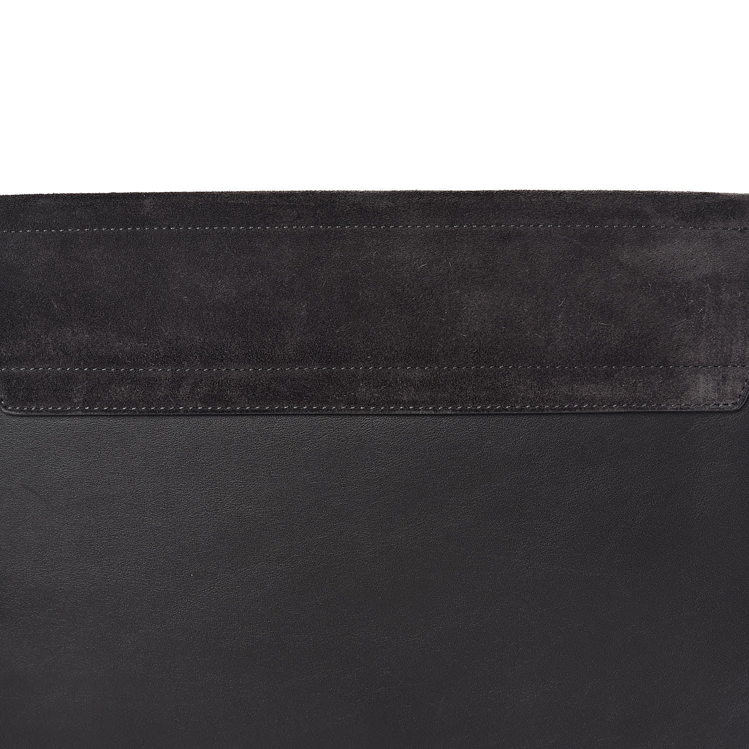 Chloe Suede Calfskin Medium Faye Shoulder Bag Carbon Grey 11 of 12
