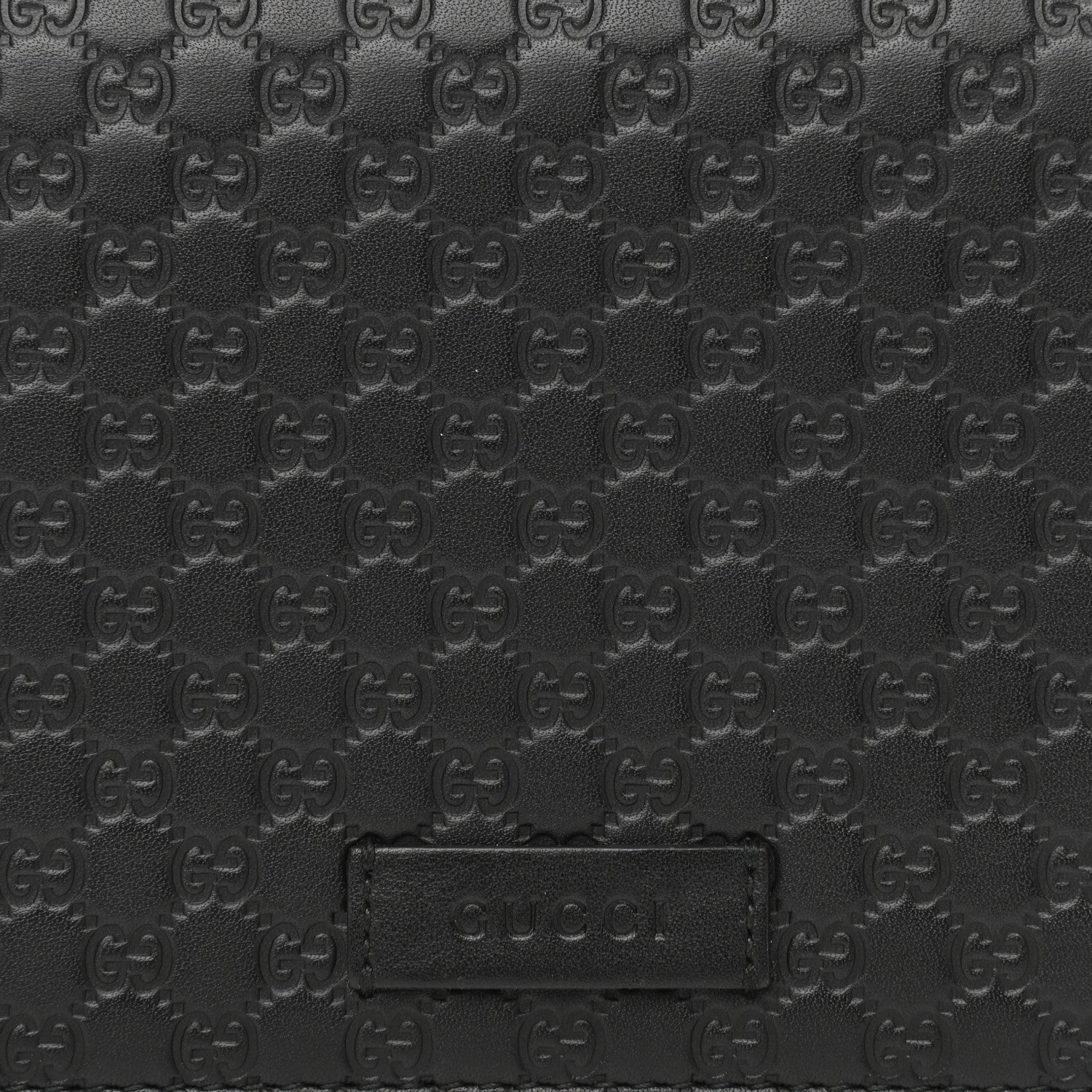 Gucci Microguccissima Crossbody Wallet Black 7 of 9