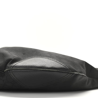 Gucci Nylon Monogram Large Princy Hobo Black 9 of 14