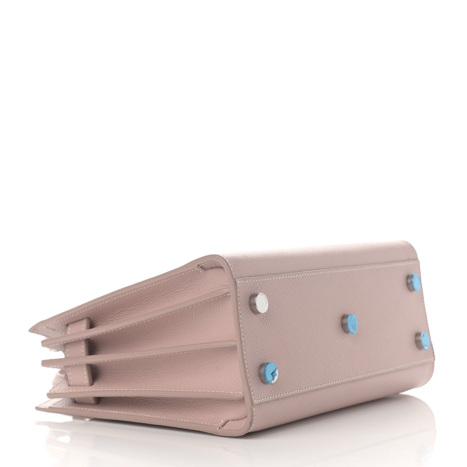 Saint Laurent Grained Calfskin Nano Sac De Jour Antique Rose 4 of 11