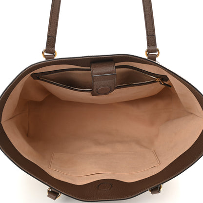 Gucci GG Supreme Monogram Medium Ophidia Shopping Tote Brown 5 of 9