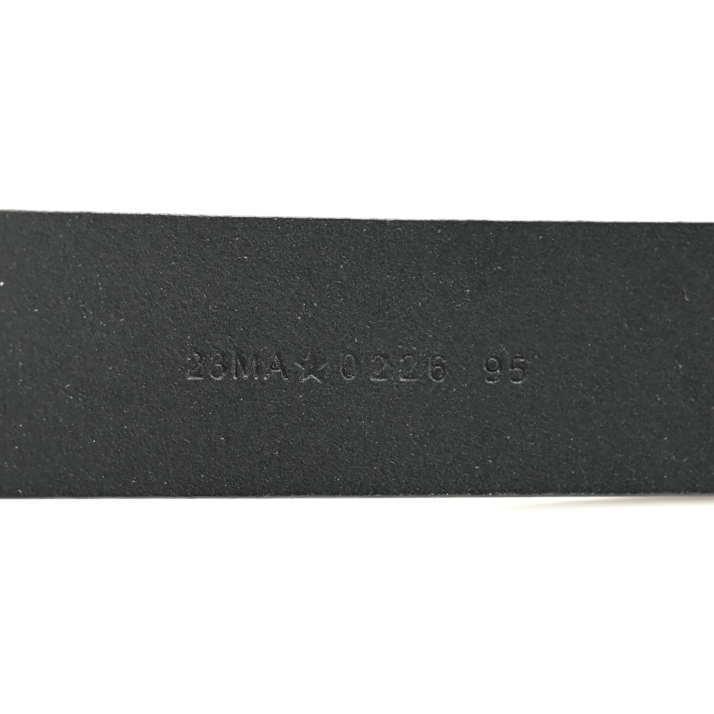 Calfskin Medaillon 25mm Belt 95 38 Black