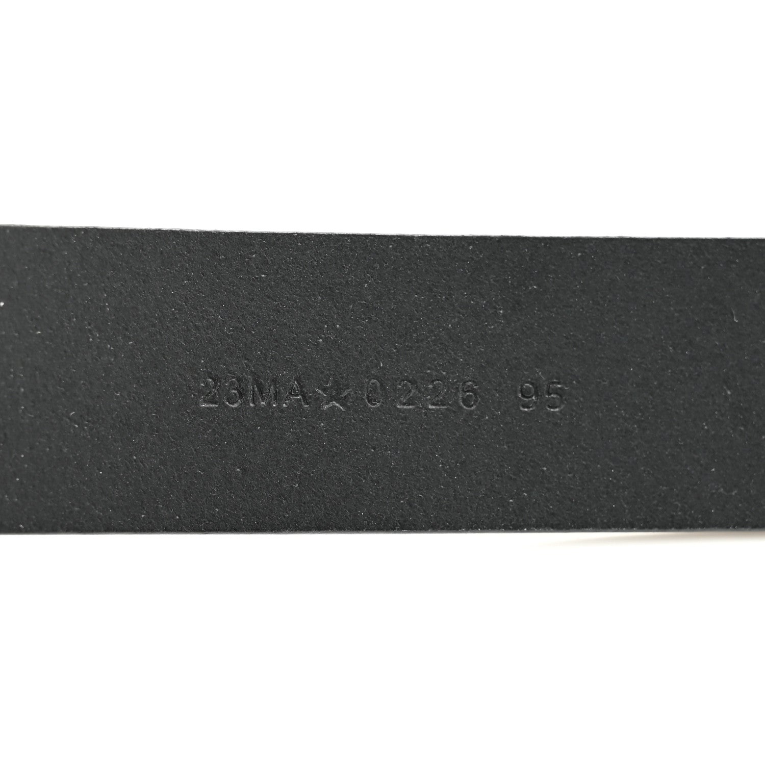 Christian Dior Calfskin Medaillon 25mm Belt 95 38 Black 6 of 6