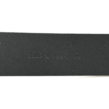 Christian Dior Calfskin Medaillon 25mm Belt 95 38 Black 6 of 6