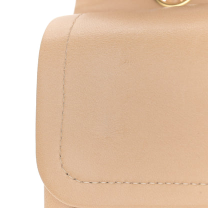 Chanel Lambskin Quilted Medium Double Flap Beige 8 of 12