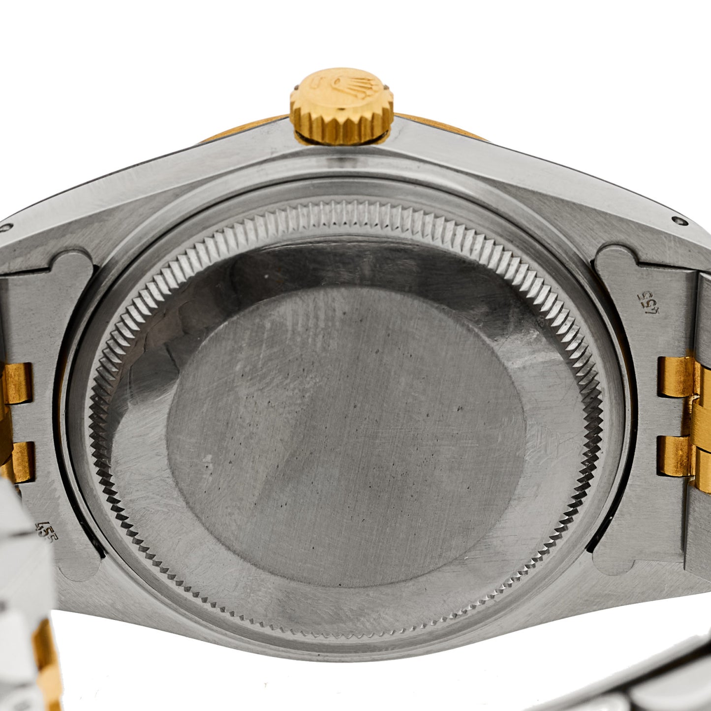 Stainless Steel 18K Yellow Gold 36mm Oyster Perpetual Datejust Watch Champagne 16013