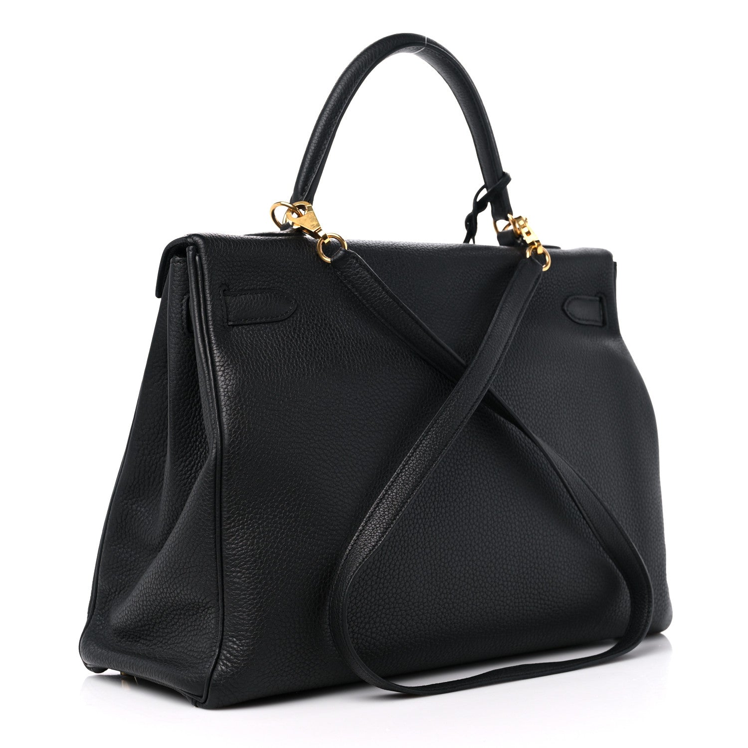 Hermes Togo Kelly Retourne 35 Black 3 of 16