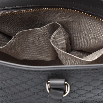 Gucci Microguccissima Small Bree Tote Graphite 10 of 16