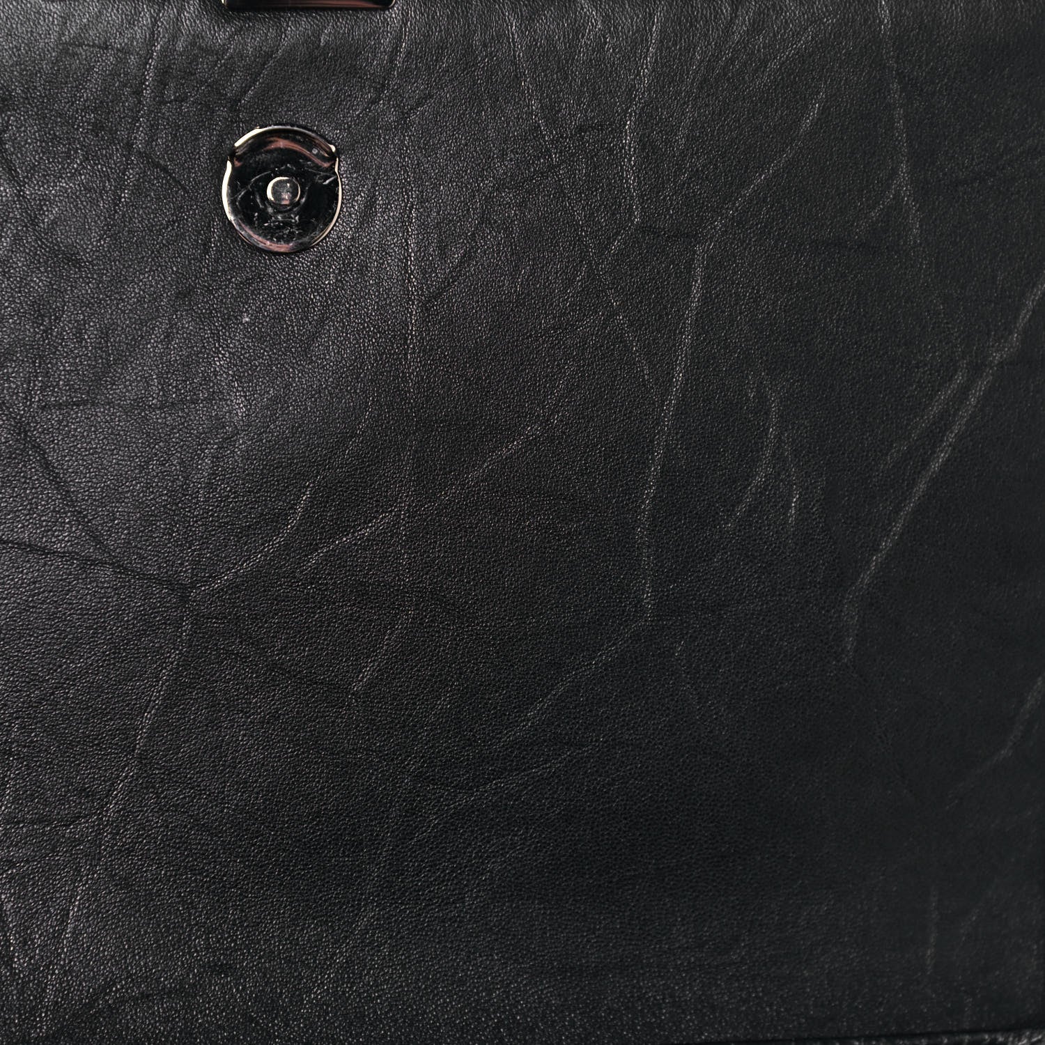 Saint Laurent Lambskin Diamond Quilted Becky Chain Wallet Black 12 of 13