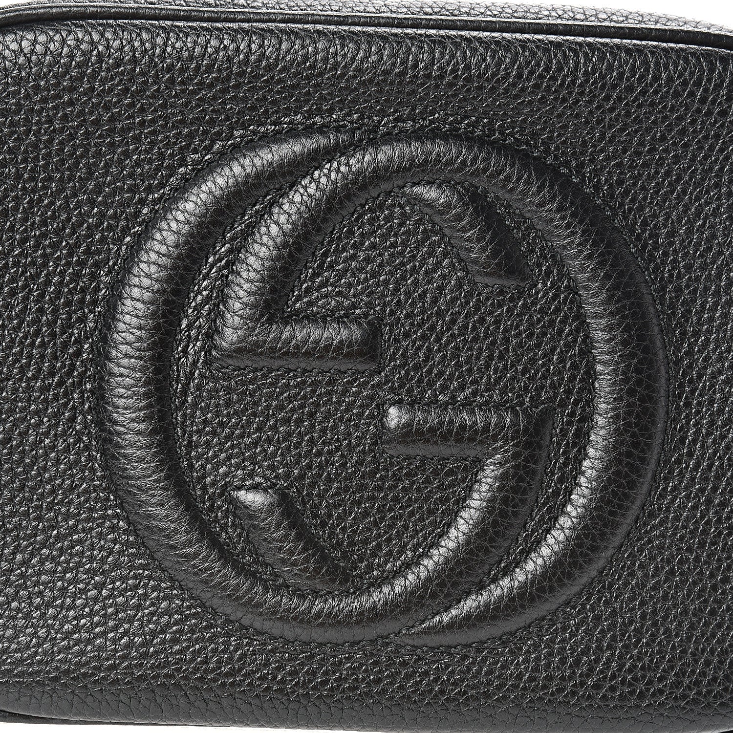 Gucci Pebbled Calfskin Small Soho Disco Bag Black 10 of 10