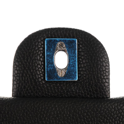 Chanel Caviar Quilted Small Rock In Rome Flap Black 6 of 8