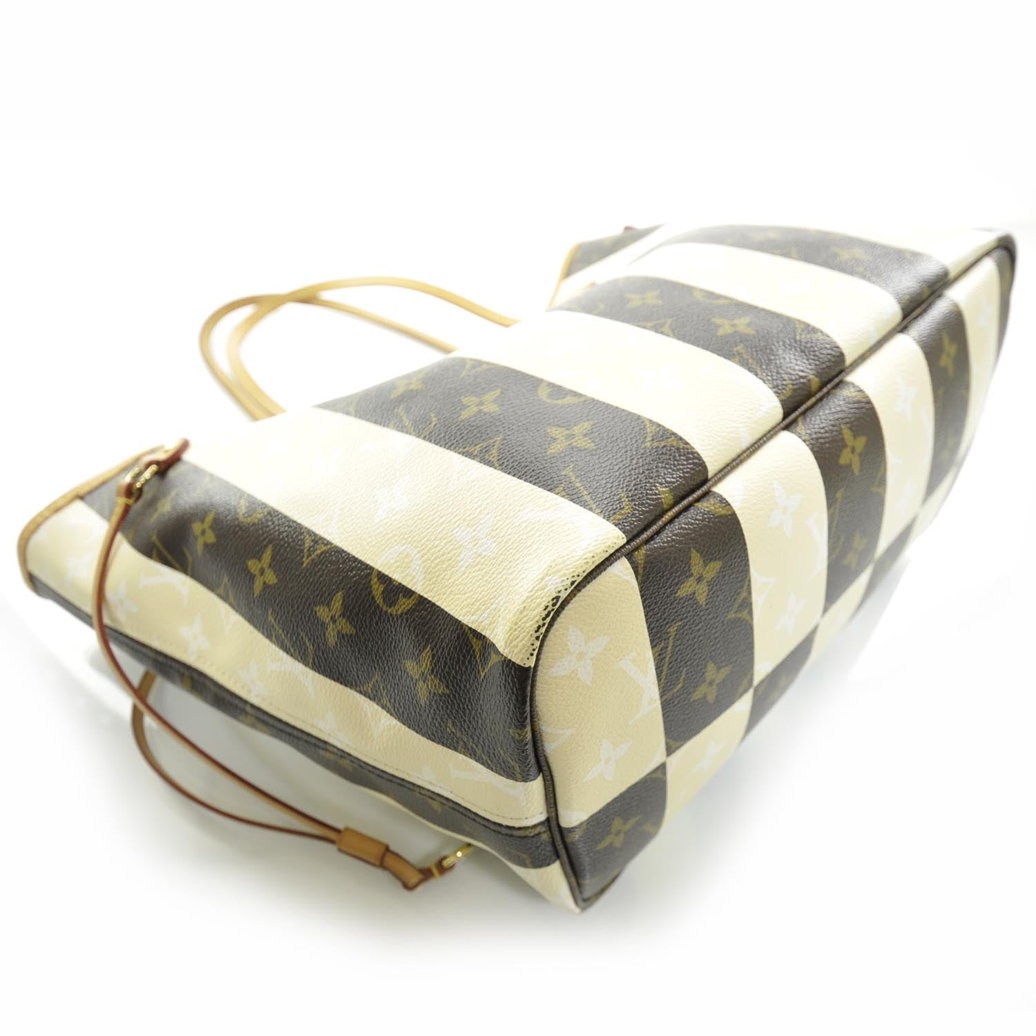 Louis Vuitton Monogram Rayures Neverfull MM 5 of 10