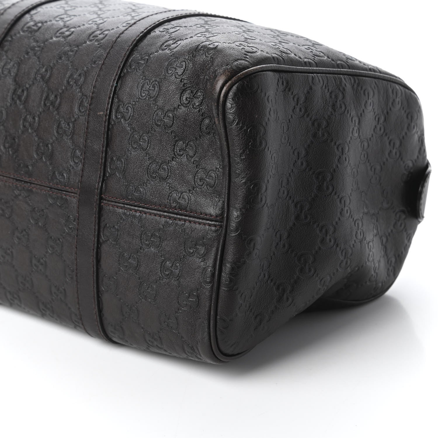 Gucci Guccissima Medium Joy Boston Dark Brown 7 of 10