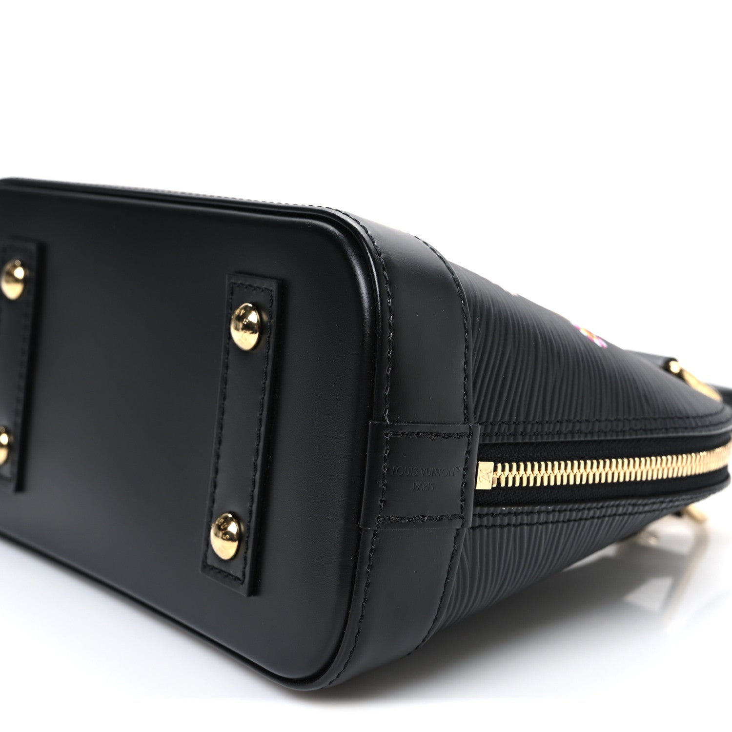 Louis Vuitton LV X TM Epi Alma BB Black 9 of 10