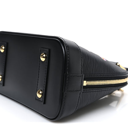 Louis Vuitton LV X TM Epi Alma BB Black 9 of 10