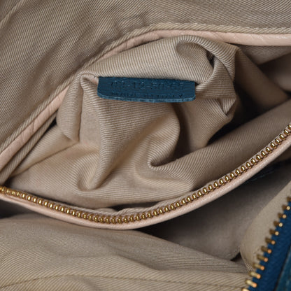Chloe Calfskin Medium Paraty Peacock Blue 8 of 11