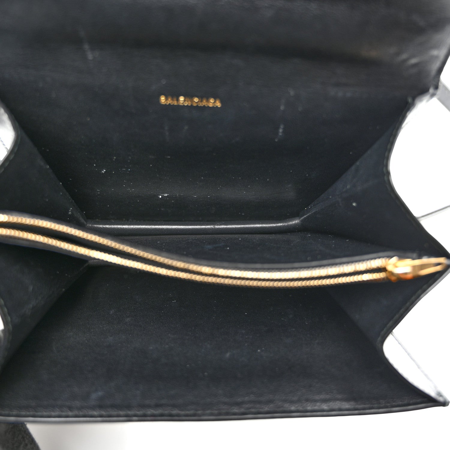 Balenciaga Box Calfskin S Sharp Chain Shoulder Bag Black 5 of 13