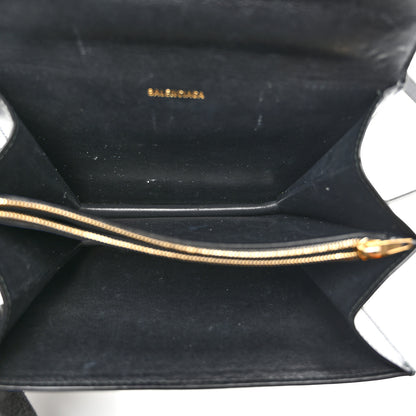 Balenciaga Box Calfskin S Sharp Chain Shoulder Bag Black 5 of 13