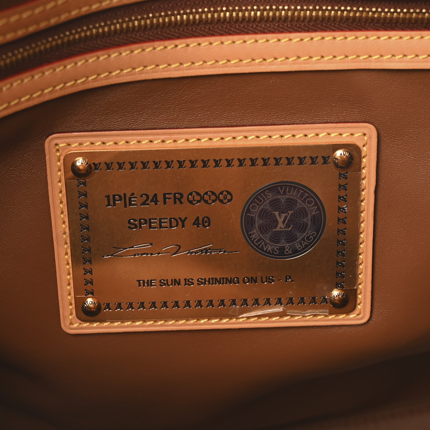 Louis Vuitton Calfskin Monogram Speedy P9 Bandouliere 40 7 of 10