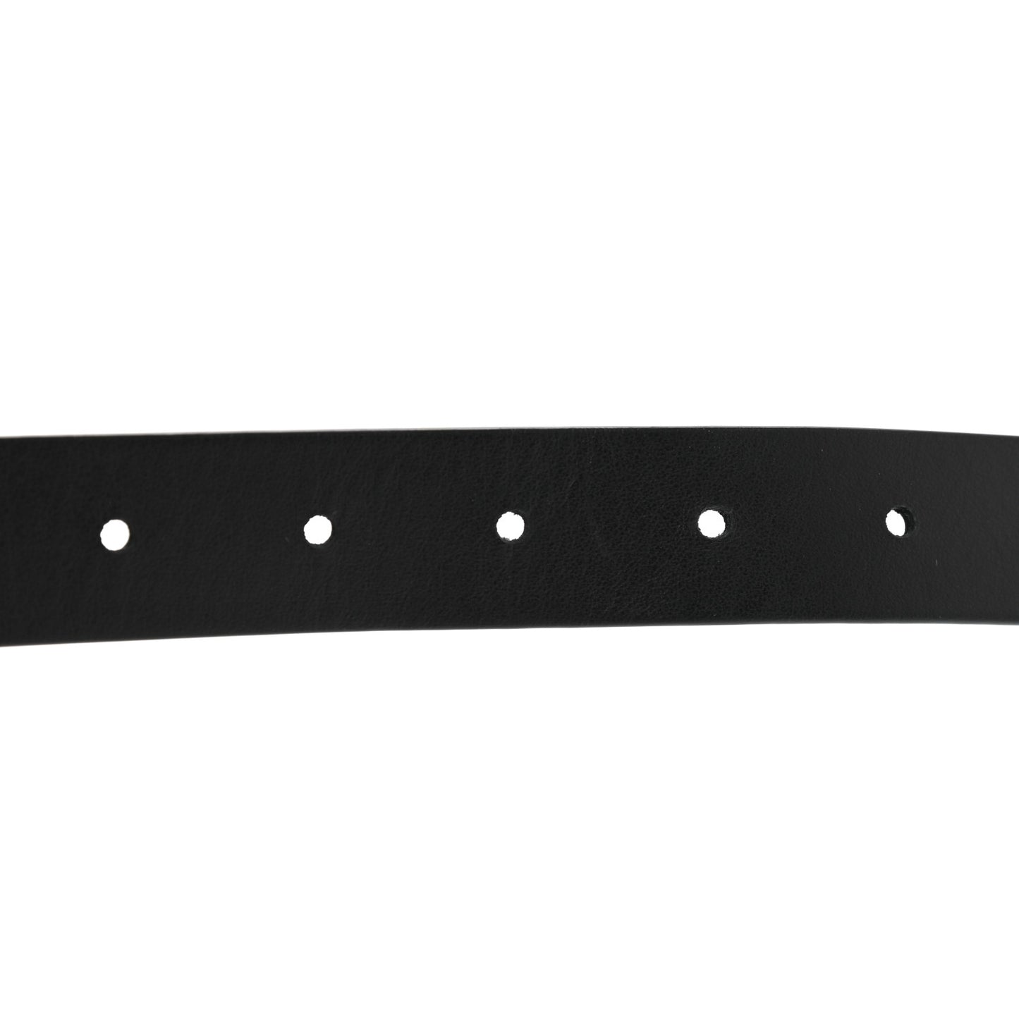 Calfskin Triangle Belt 75 30 Black
