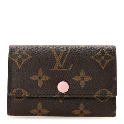 Louis Vuitton Monogram Multicles 6 Key Holder Rose Ballerine 1 of 7