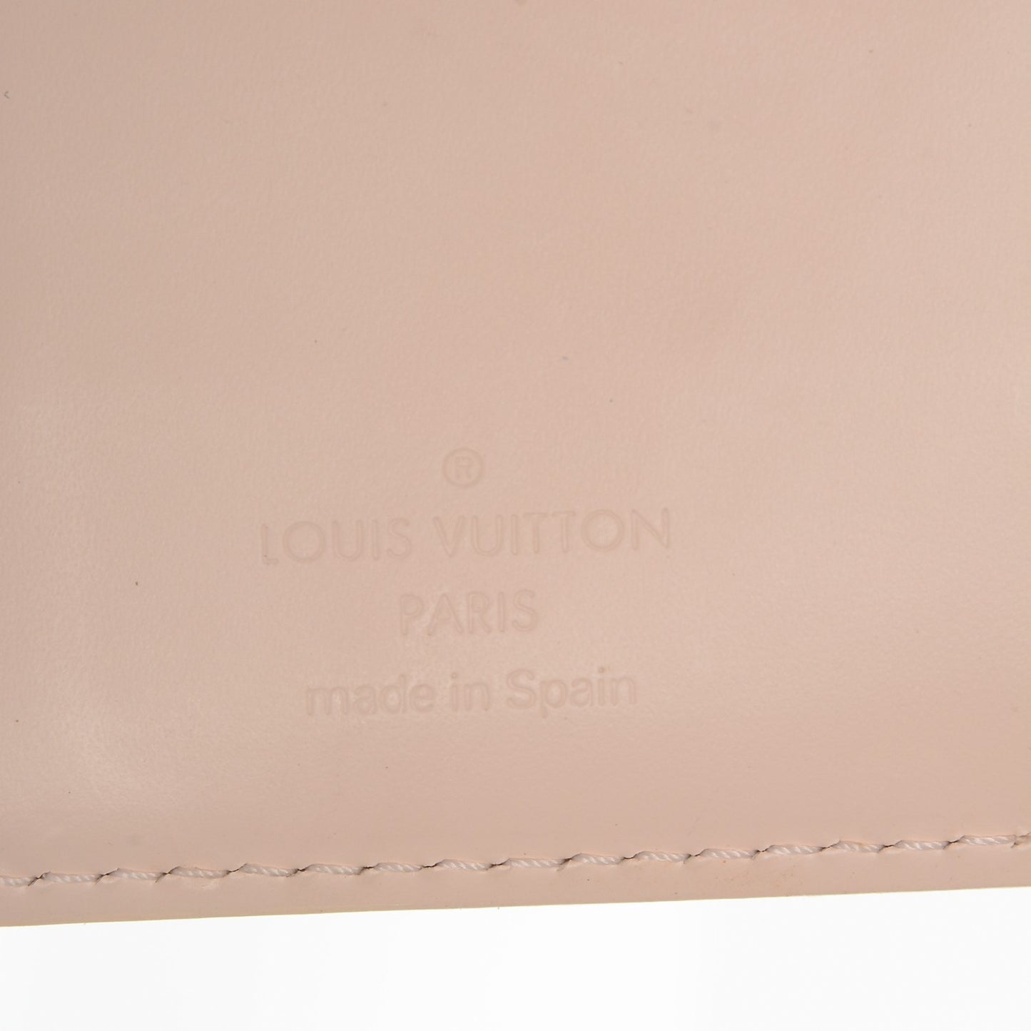Vernis Small Ring Agenda Cover Marshmallow