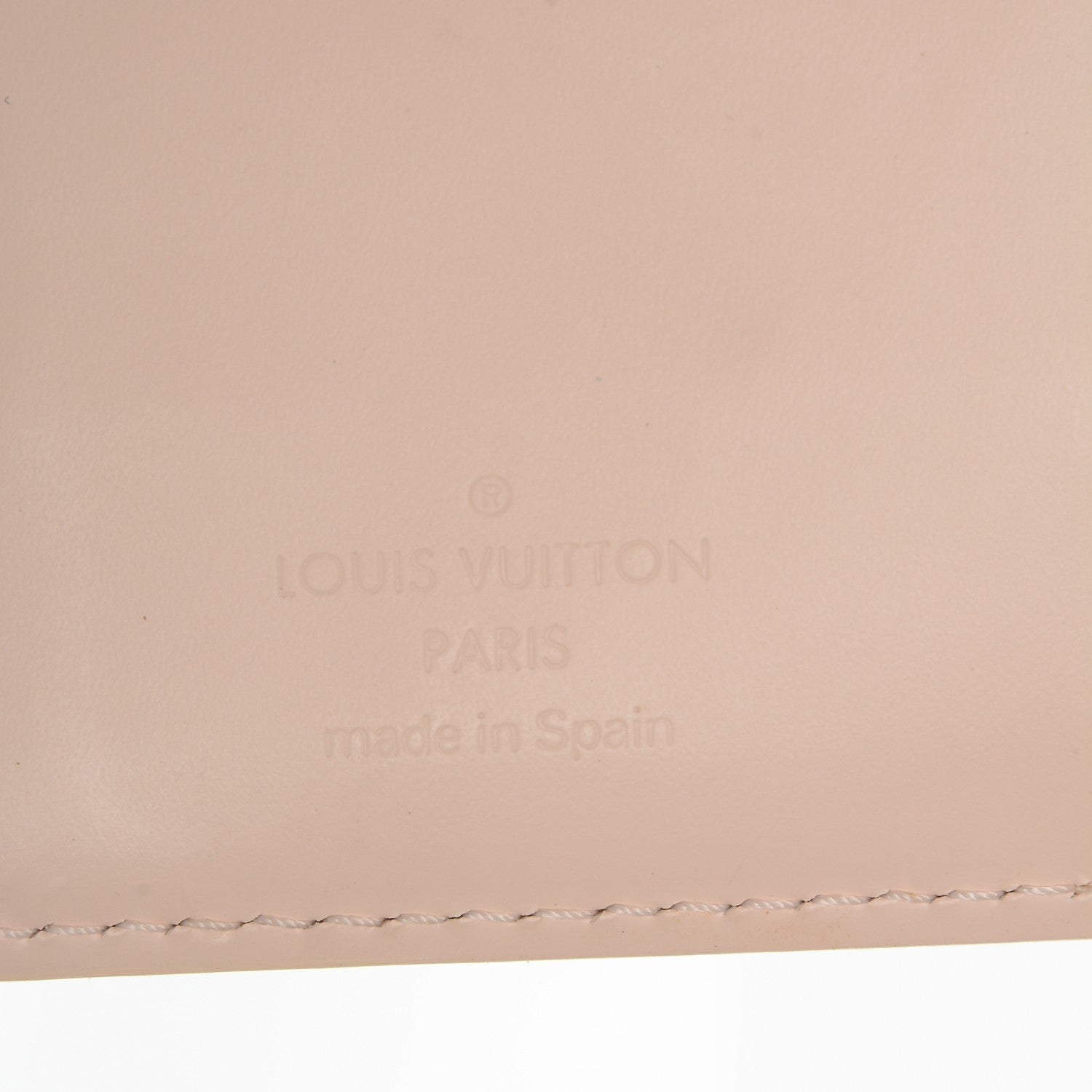 Louis Vuitton Vernis Small Ring Agenda Cover Marshmallow 6 of 6