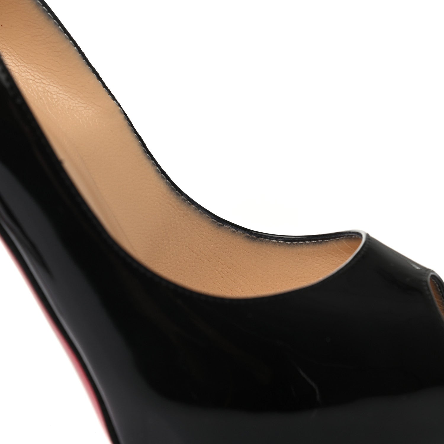Christian Louboutin Patent New Very Prive 120 Pumps 36 Black 8 of 8